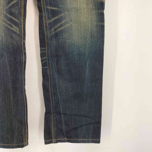 ラングラー Wrangler ヒゲ デニムパンツ メンズ 33inch